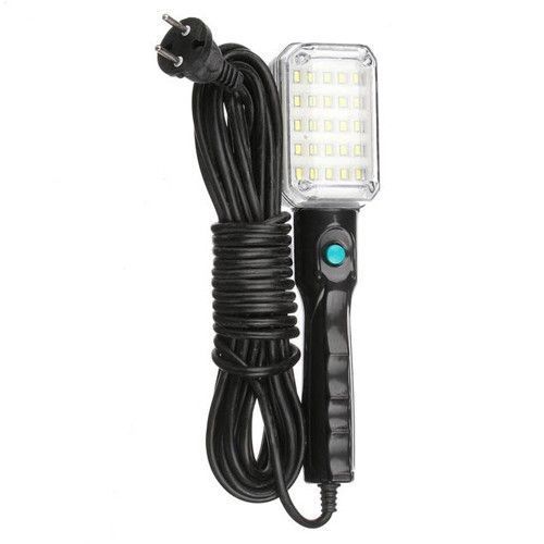 Фонарь переносной WORKING PLD-9025-25SMD, 220V, кабель 10м, магнит, крюк 9512 фото