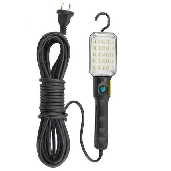 Фонарь переносной WORKING PLD-9025-25SMD, 220V, кабель 10м, магнит, крюк 9512 фото