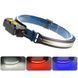 Фонарь налобный BL-W691-2COB (white+red+RGB), Motion Sensor, Li-Ion аккум., ЗУ Type-C 8999 фото 1