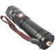 Фонарь BL-6525-GT100, 1x18650, zoom, ЗУ Type-C 9099 фото 3