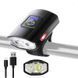 Велоліхтар 2285-2XPE ULTRA LIGHT, ALUMINUM, індикація заряду, Waterproof, акумулятор, ЗУ micro USB 8473 фото 4