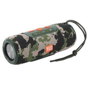 Bluetooth-колонка TG341, з функцією speakerphone, радіо, camouflage 10052 фото