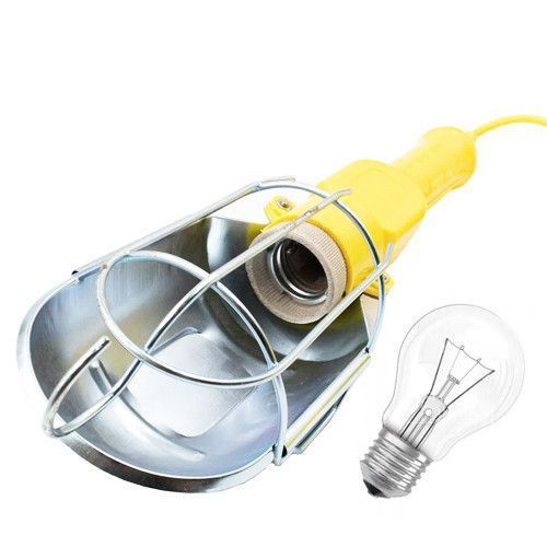 Фонарь переносной WORKING PLD-009, 40W E27, 220V, кабель 10м, крюк 9510 фото
