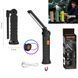 Ліхтар WORKLIGHT G52-LED+COB, акумуляторний, з індикацією заряду, магнітом, гаком та поворотом 180&deg;+180&deg; 9903 фото 1