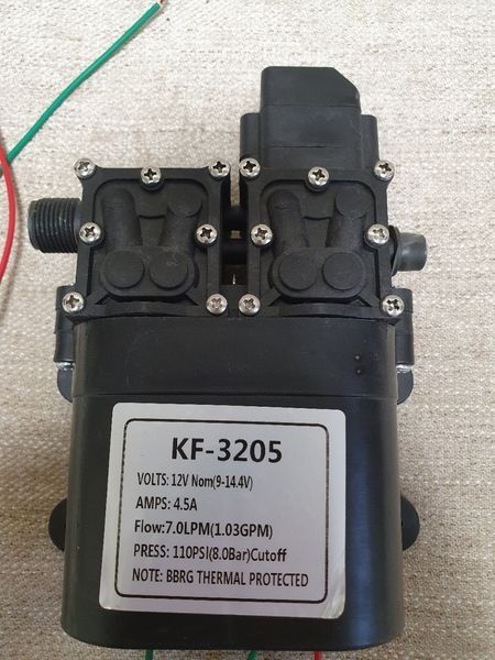Насос электрический KF-3205 12 В шланг 3205-1 фото