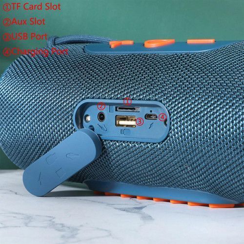 Bluetooth-колонка TG341, c функцией speakerphone, радио, blue 10052 фото