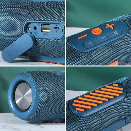 Bluetooth-колонка TG341, c функцией speakerphone, радио, blue 10052 фото