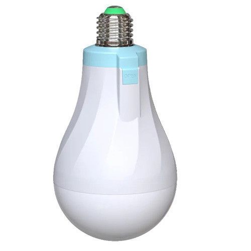 Світлодіодна LED лампочка з акумулятором Yajia AP-2918, 30W, E27, 3x18650 10076 фото