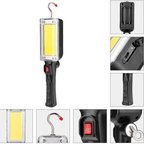 Ліхтар кемпінг ZJ-8859-COB-3, ЗП micro USB, 2x18650, магніт, гак 8868 фото