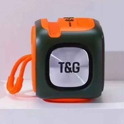 Bluetooth колонка TG359 з RGB підсвічуванням, FM-радіо, speakerphone, 15 Вт, Green 9961 фото