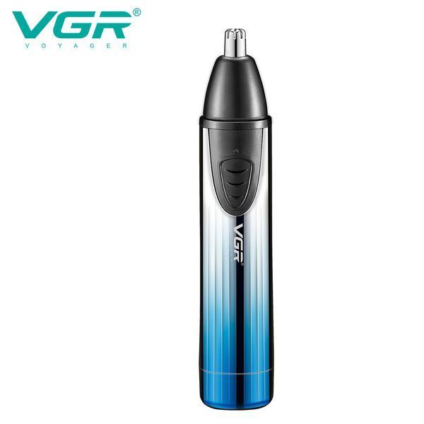 Триммер VGR 2 в 1 V-619 BLUE: триммер для носа и шейвер 11309 фото