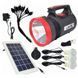 Ліхтар переносний Luxury 1908, 10W+22LED, FM радіо, power bank, TF card, со. панель (Yajia) 7528 фото 1