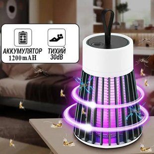 Антимоскітна лампа YG-002 GREEN, акумуляторна, Li-Ion, USB Type-C 10602 фото