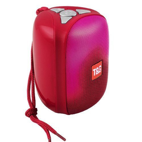 Bluetooth-колонка TG609, speakerphone, радио, red 8674 фото