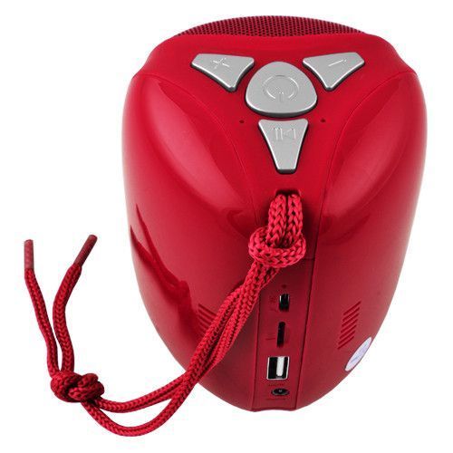 Bluetooth-колонка TG609, speakerphone, радио, red 8674 фото