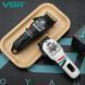 Машинка для стрижки VGR V-699 BLACK - 4 насадки, LED дисплей, акумуляторна 10529 фото 4