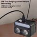 Ліхтар налобний 2069-XPG(white)+XPG(yellow)+5SMD(red), Motion Sensor, Li-Ion акумулятор, ЗУ Type-C 10897 фото 4