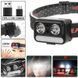 Ліхтар налобний 2069-XPG(white)+XPG(yellow)+5SMD(red), Motion Sensor, Li-Ion акумулятор, ЗУ Type-C 10897 фото 2