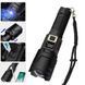 Фонарь PLD-2301 WHITE LASER LED PM30-TG, 1х18650/1х26650/3xAAA, power bank, индикация заряда, ЗУ Type-C, zoom 9508 фото 2